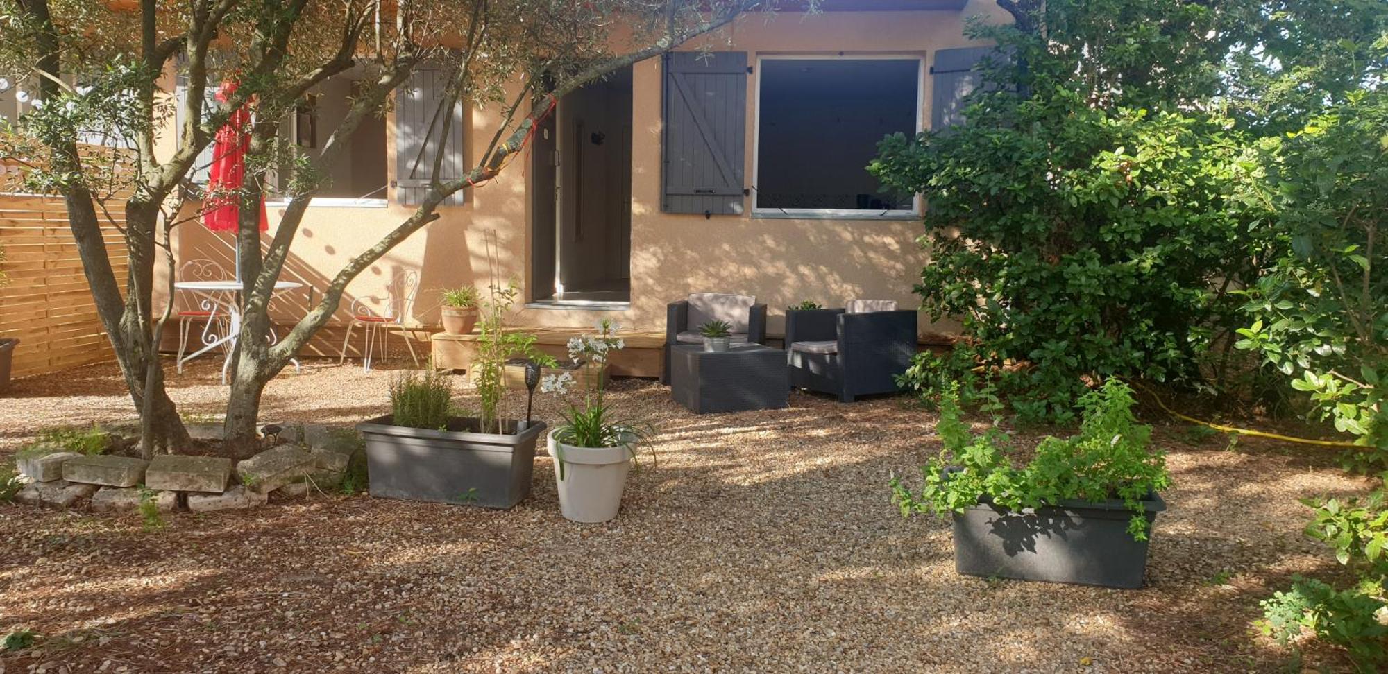 Apartmán La Vigne Et L'Olivier Villeneuve-lès-Avignon Exteriér fotografie